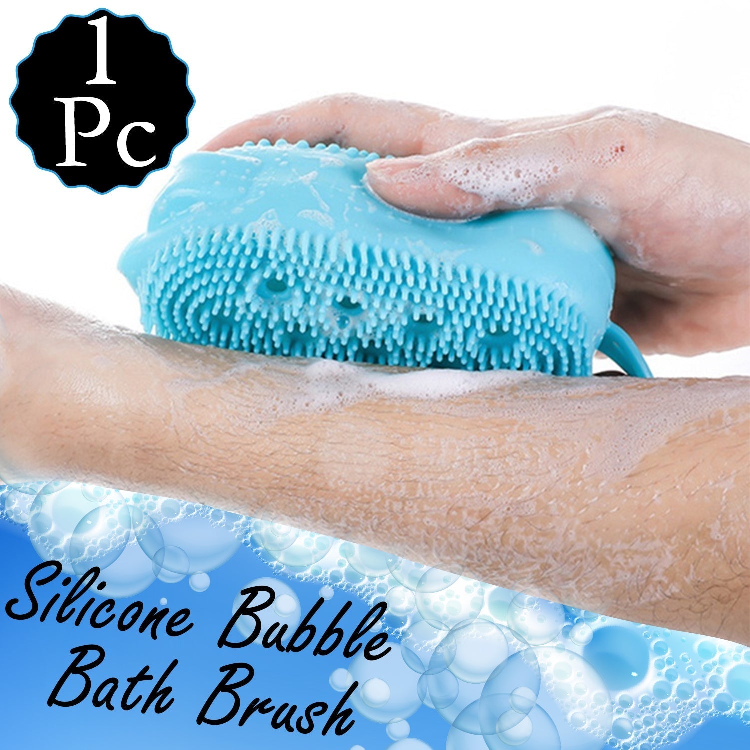 Body scrubbing brush, super soft silicone, bubble bath. Body scrubbing brush, super soft silicone, bubble bath.